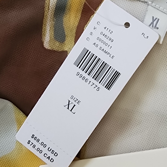 Sarah Hann Mesh Halter Top (NWT) XL - Picture 7 of 7